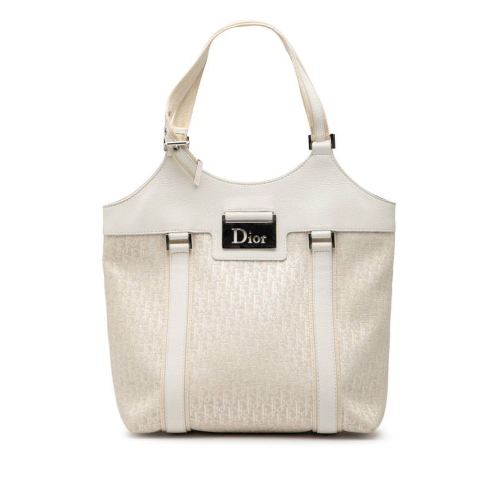 Dior Diorissimo Trotter Canvas Street Chic Tote - image 1